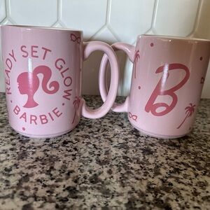 Barbie Pink Graphic Mug Duo